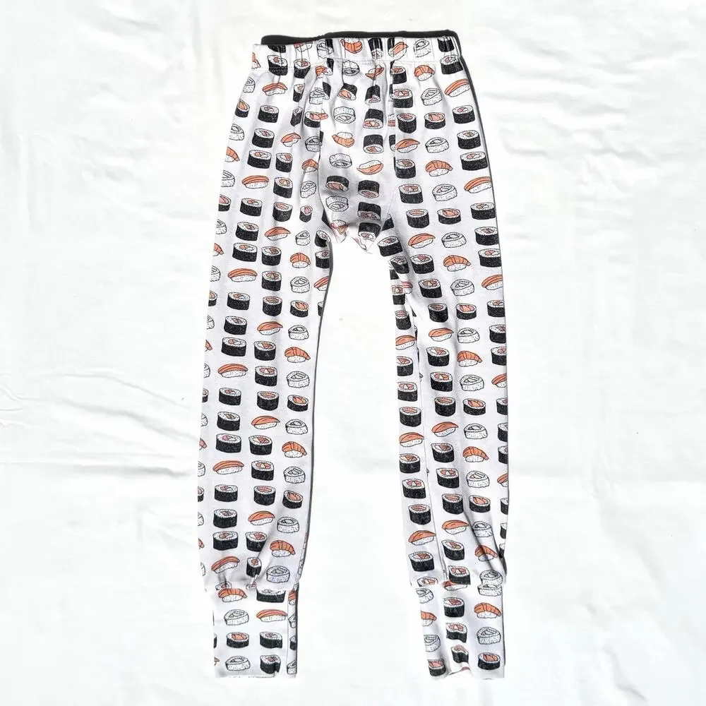 Little One Shop Unisex Kids 6-7 Sushi Print Pajama Set Girls Boys